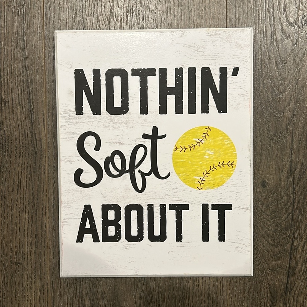 Hobby Lobby Wall Art - Softball